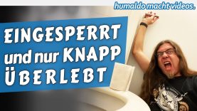 Am Klo EINGESPERRT und nur KNAPP ÜBERLEBT 😱😱😱 • humaldo macht videos.