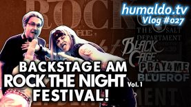 Backstage am Rock The Night Vol.1 Festival! (Vlog #027)