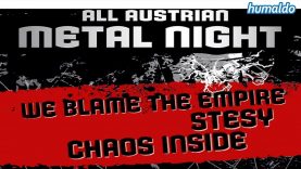 Chaos Inside • SteSy • We Blame The Empire LIVE @ Replugged Wien, 27.05.2017