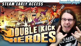 DOUBLE KICK HEROES • Let’s Play HEAVY METAL 🤘 (Steam Early Access)