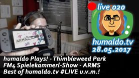 humaldo.tv #LIVE 020 vom 28.05.2017