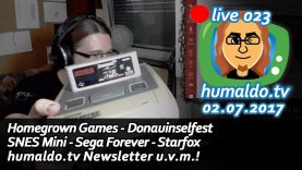 humaldo.tv #LIVE 023 vom 02.07.2017