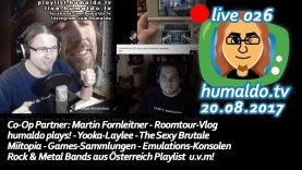 humaldo.tv #LIVE 026 vom 20.08.2017 – Die Retro-Sammel-Emulation!