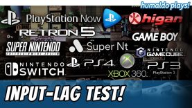 Let’s test the INPUT-LAG of various console games and emulators!