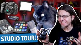 Medienmacher & YouTuber Studio-Tour mit Katzenunterstützung 🐱