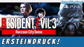 RESIDENT EVIL 3 Remake DEMO Ersteindruck • humaldo plays!