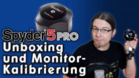 Spyder5 Pro Unboxing und Monitorkalibrierung
