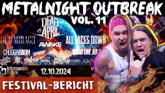 Volle Ladung Underground auf zwei Bühnen • METALNIGHT OUTBREAK Vol.11 Festival Bericht